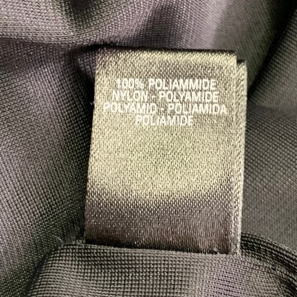 LA PERLA Size 8 Black Viscose Blend Beaded Sleeveless Long Dress - Picture 10 of 10